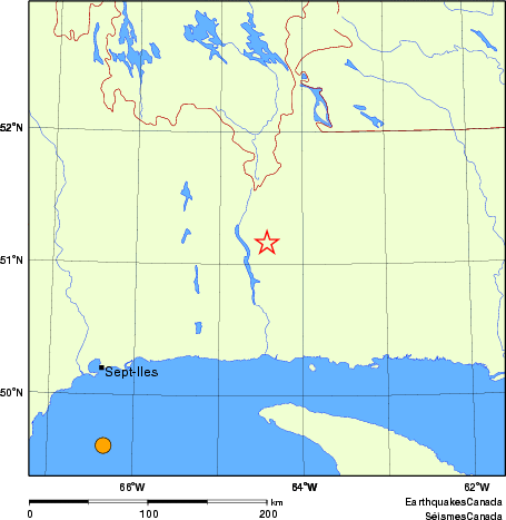 Map of historical earthquakes magnitude 5.0 and larger. Details in the data table below