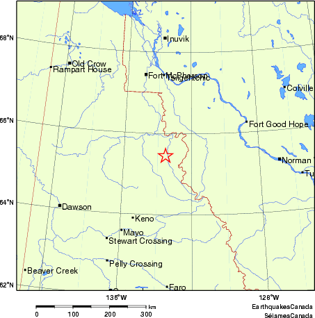 Map of Earthquake Localities