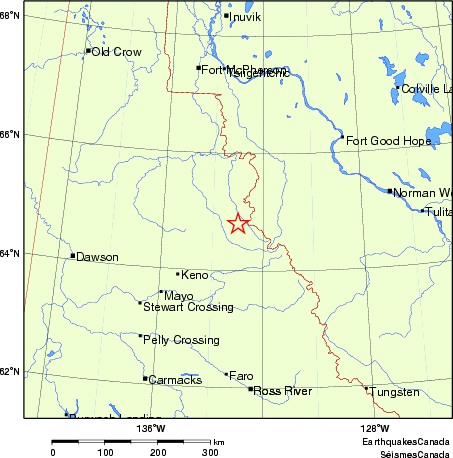 Map of Earthquake Localities