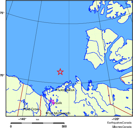 Map of Regional Seismographs